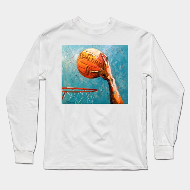 Slam dunk Long Sleeve T-Shirt by OLHADARCHUKART